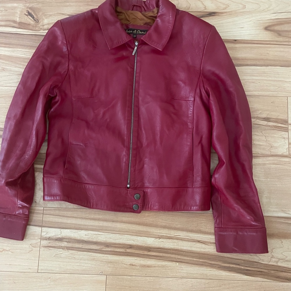 Leather jacket